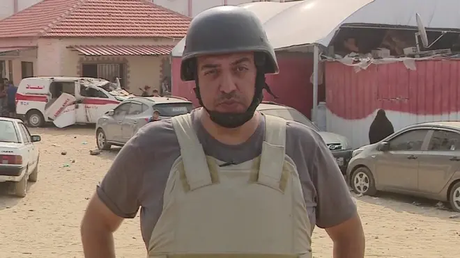 BBC correspondent Rushdi Abualouf