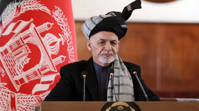 محمد اشرف غني په تېرو ولسمشریزو ټاکنو کې ۵۰ اعشاریه ۶۴ رایې ترلاسه کړې دي