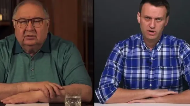 Миллиардер Алишер Усманов и оппозиционный политик Алексей Навальный вновь обменялись видеоблогами.