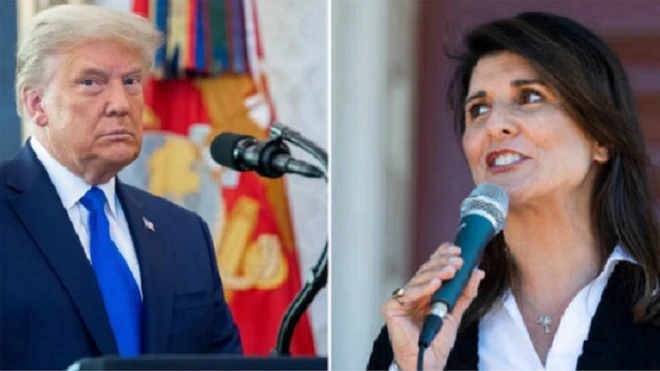 Nếu ra tái tranh cử năm 2024, ông rump sẽ gặp phải ít nhất bảy đối thủ trong đảng Cộng hòa, trong đó có bà Nikki Haley