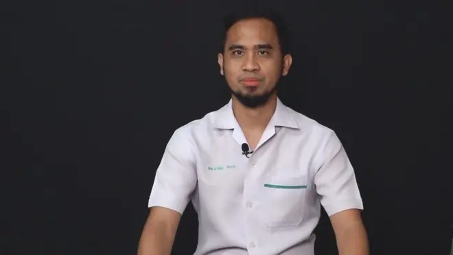 นพ.มัสลัน ตะเระ ผู้อำนวยการโรงพยาบาลธารโต