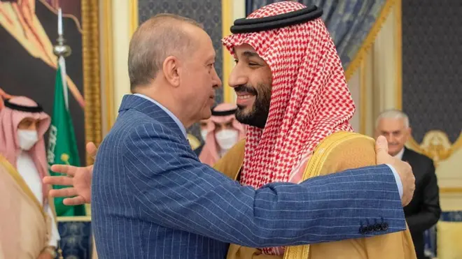 أردوغان ومحمد بن سلمان