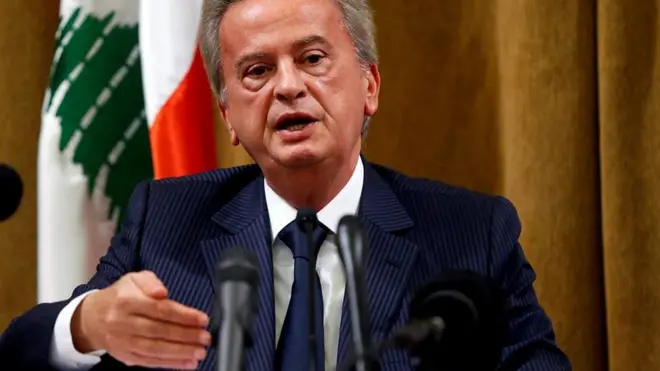 حاكم مصرف لبنان المركزي رياض سلامة