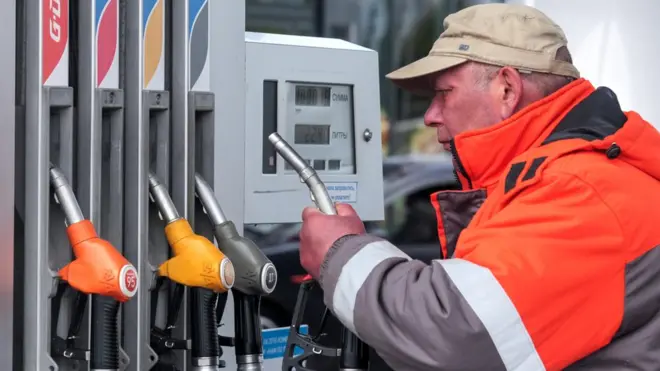 заправка в Петербурге