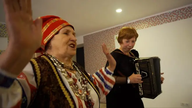 хор на лінії фронту