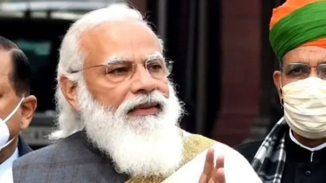 संसद में बोलते हुए प्रधानमंत्री की फाइल तस्वीर