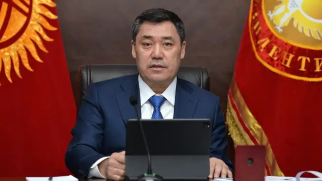 Кыргызстандын президенти Садыр Жапаров