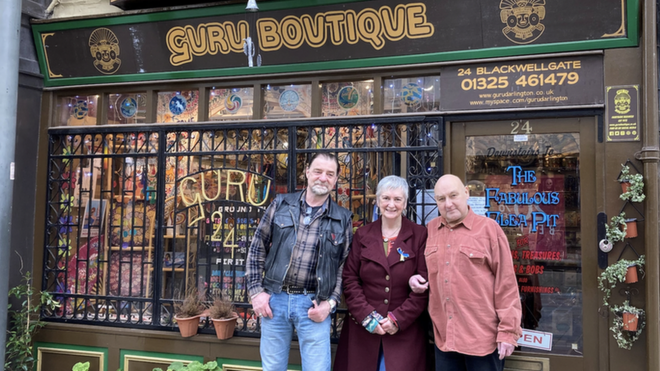 Famous' Darlington shop for sale after closure announced - BBC News