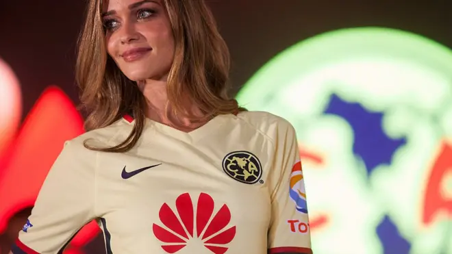 El América de México es uno de los equipos patrocinados por Huawei.