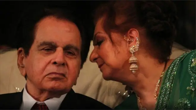 دلیپ کمار اور سائرہ بانو