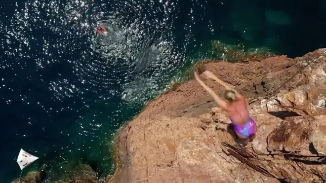 В пропасть. Прыжок с высоты 27 метров