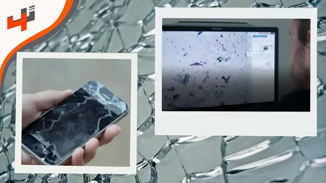 فريق من جامعة ETH زيوريخ في سويسرا يعمل على مشروع لإنتاج مادة صناعية تشبه الزجاج تستخدم لصنع شاشات لا تتكسر بسهولة.