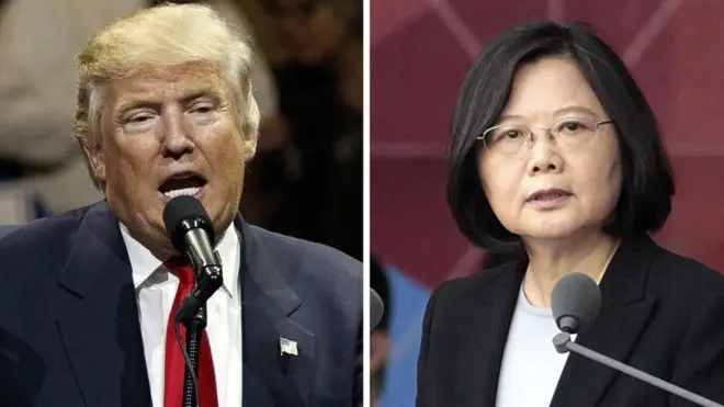 Trump, Tayvan Cumhurbaşkanı Tsai Ing-wen ile telefonda görüştü