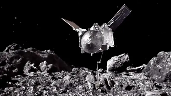 Bennu asteroid landing thumb