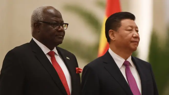 ፕረዚደንት ሰራሊዮን ነበር ኤርነስት ባይ ኮሮማ (ጸጋም) ፐረዚደንት ቻይና ዢ ጂንፒን (የማን)