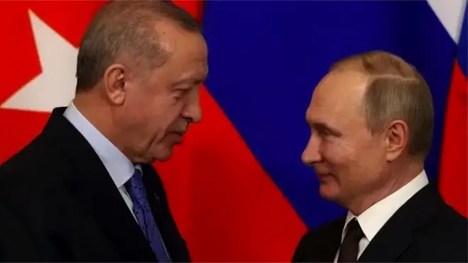 Erdogana na Putin