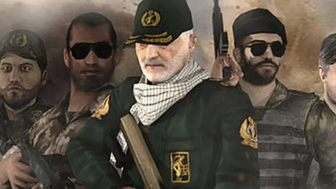 قاسم سلیمانی قهرمان بازی کامپیوتری کابوس دشمن است