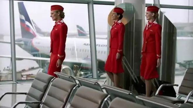 Evgenia Magurina, hôtesse de l'air chez Aeroflot, a remarqué au fil du temps que les uniformes fournis n'étaient pas à sa taille.