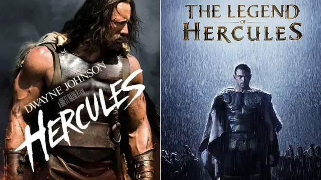 "Hércules" y "La leyenda de Hércules" son ejemplo de las películas llamadas "gemelas".