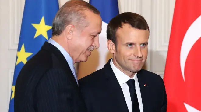 ماكرون وأردوغان