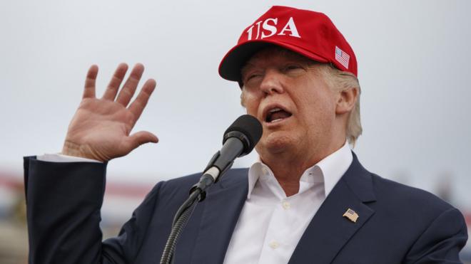 President-elect Donald Trump in Mobile, Alabama