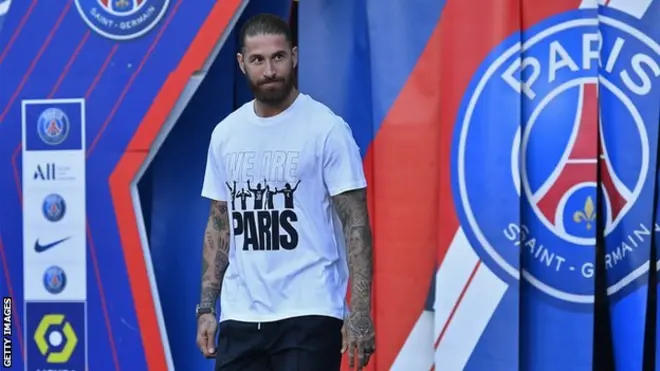 Sergio Ramos wey dey 35 years neva play for im new club since im comot from Real Madrid.