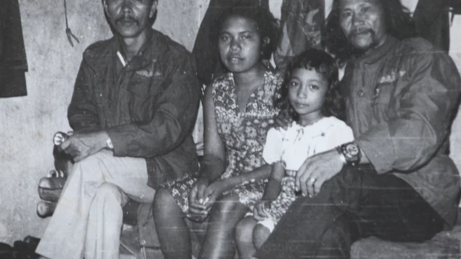 Isabelina Pinto (Nina), a few days before she was taken away.