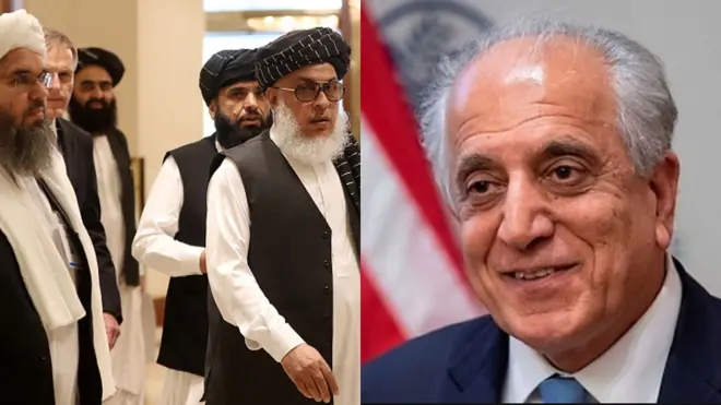 زلمی خلیلزاد او طالبان