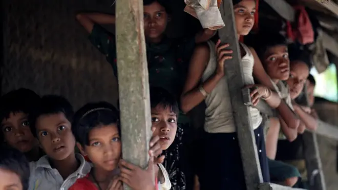 Роҳинга мусулмонлари болалари