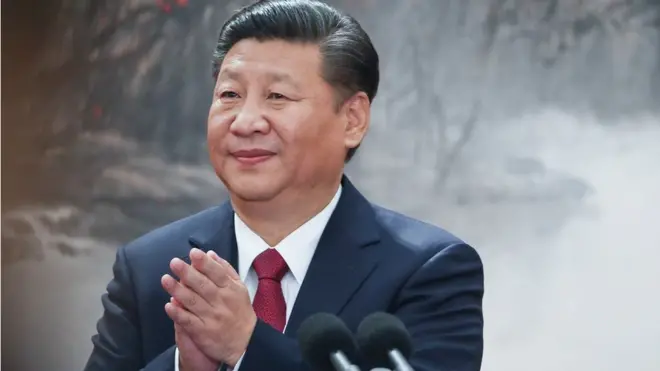 在中共十九届一中全会上，习近平再次当选中共中央总书记（资料照片）。