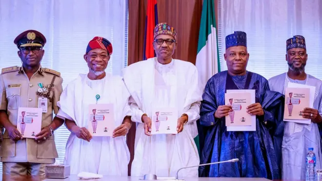 President Buhari sign Nigeria 2020 visa