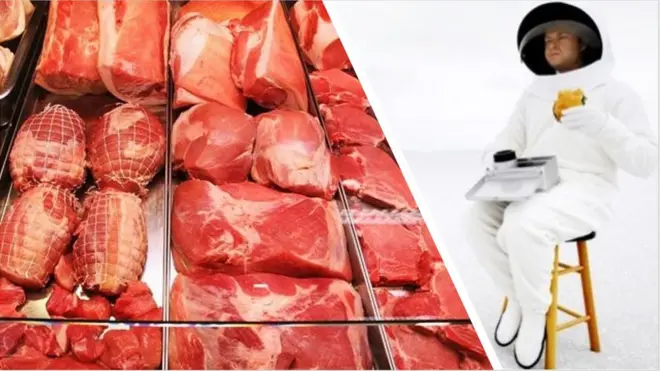 అంతరిక్షంలో మాంసం