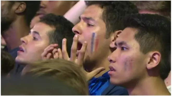 Французские болельщики