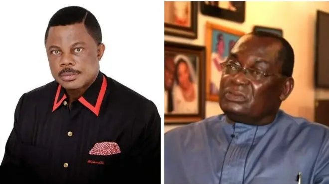 Willie Obiano na Chike Akunyili
