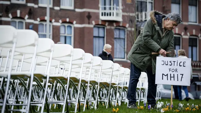 Protes anggota keluarga 8 Maret 2020