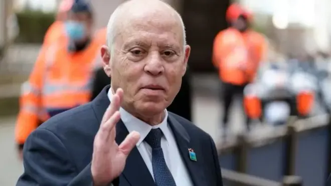 الرئيس التونسي قيس سعيد