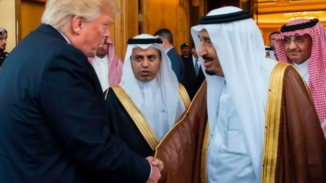 ABŞ prezidenti Donald Trump ötən ay Ər-riyadda Səudiyyə Ərəbistanı kralı Salman ilə görüşüb