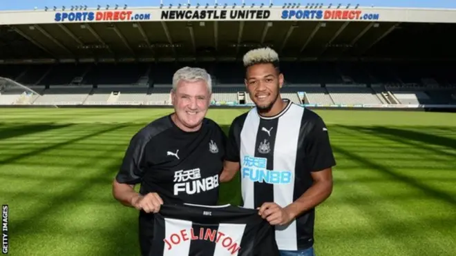 Tabobaraha kooxda, Steve Bruce iyo Joelinton