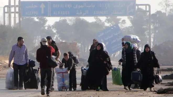 Лишь немногие мирные жители Алеппо откликнулись на призыв покинуть город