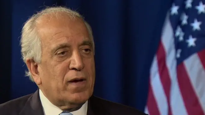 زلمی خلیلزاد، نماینده آمریکا در گفتگوهای صلح افغانستان