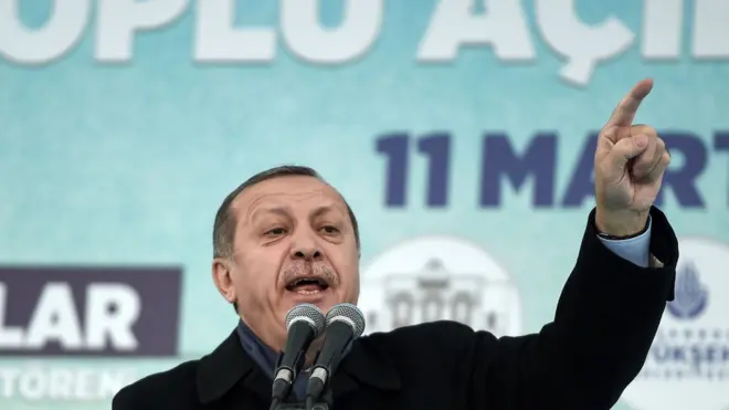 Erdoğan kampanya gezisinde