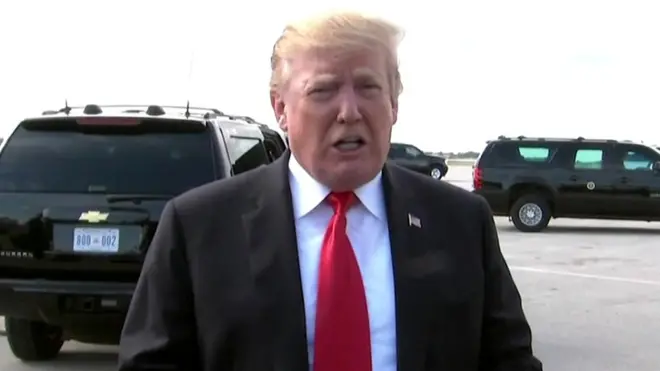 Kwa muda mrefu Trump amekuwa akidai kwamba baraza maalum la uchunguzi huo ni "hila".