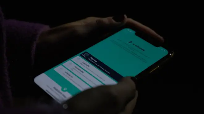 Appilikeeshinii WalkSafe