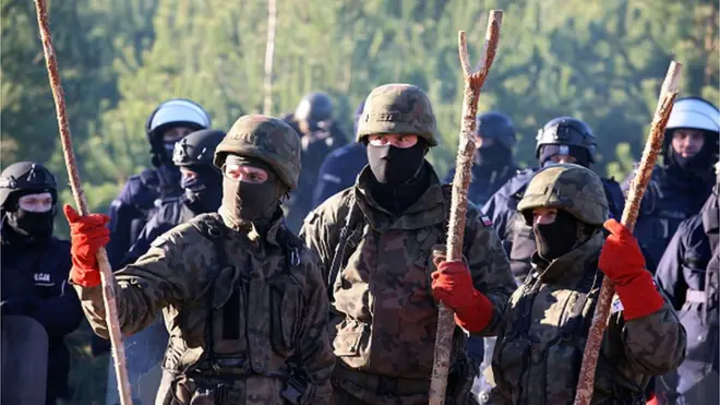 кордон Польщі та Білорусі