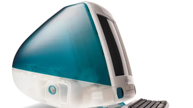 El diseño del primer iMac de Apple marcó la tendencia en el mercado.
