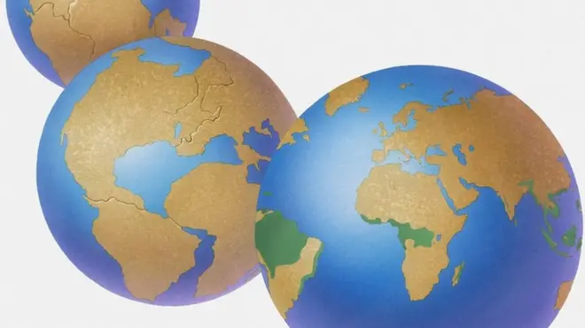 Durante cientos de millones de años el aspecto de la Tierra ha cambiado.