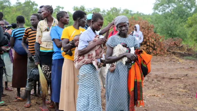 ዝወዋበን መሬት ንምፍለዓጥ መስርዕ ሒዘን ዝፅበያ ደቡብ ሱዳናውያን ስደተኛታት