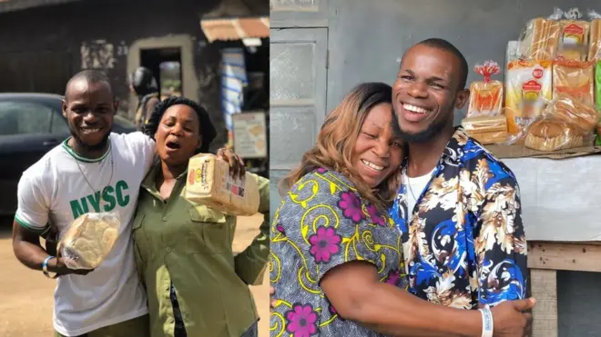 Miracle Akunna na nne ya bụ Rose Akunna