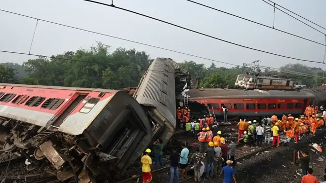 Kecelakaan kereta di India