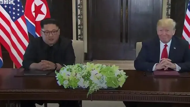 Кім і Трамп